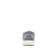 Chaussures Grises Homme Hey Dude Wally Sport Mesh vue 3