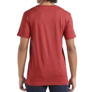 T-shirt Rouge/Blanc Homme Calvin Klein Jeans Disrupted vue 2