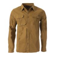 Chemises Manches Longues Marron Homme Salty Crew Canvas