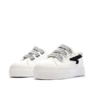 Baskets Blanche Plateforme Femme Kaporal Clovia vue 6