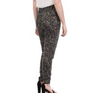Pantalon Fluide Marine Femme Teddy Smith Zita Print vue 2
