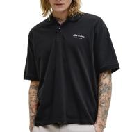Polo Noir Homme Jack & Jones Archive Graphic Polo