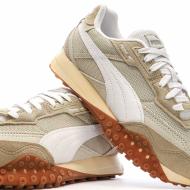Baskets Beige/Blanc Homme/Ado Puma Rider Washed vue 7
