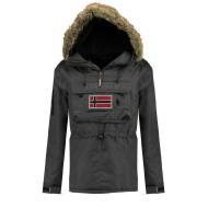 Parka Grise Garçon Geographical Norway Barbier pas cher