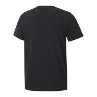 T-shirt Noir Garçon Puma Alpha vue 2
