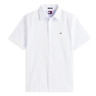 Chemise Bleu Clair/Beige Homme Tommy Hilfiger Tjm Reg vue 2