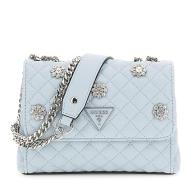 Sac à Bandoulière Bleu Clair Femme GUESS Xbody Flp pas cher