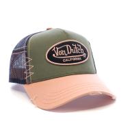 Casquette Kaki/Rose Homme Von Dutch Used vue 2