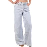 Jean Loose Bleu Femme Oraije Palazzo pas cher