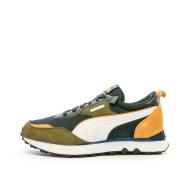 Baskets Noir/Kaki Homme Puma Rider Future Vintage pas cher