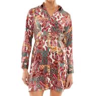 Robe Rouge à Motifs Femme Vero Moda Dita pas cher