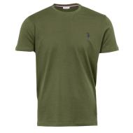 T-Shirt Kaki Homme US Polo ASSN Mick