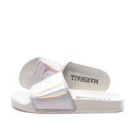 Claquettes Argent Femme Franklin & Marshall Slipper Rainbow pas cher