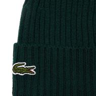 Bonnet Vert Foncé Homme Lacoste RB0001 vue 2