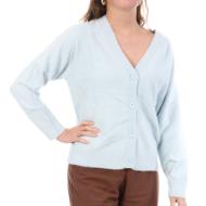 Gilet Bleu Femme Lee Cooper Ocadola