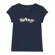 T-shirt Marine Fille Kaporal Foyce