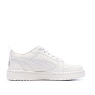 Baskets Blanches Mixte Puma Rebound V6 vue 2