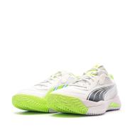 Chaussures de Padel Blanc/Jaune Homme Puma Nova Court vue 6