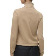 Pull Beige Femme Vero Moda Happyglitter vue 2