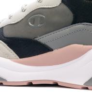 Baskets Grise/Rose/Beige Femme Champion Sarah vue 7