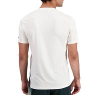 Maillot de Sport Ecru/Vert Le Coq Sportif Tennis Pro vue 2