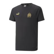 OM T-shirt Noir Garçon foot Puma pas cher