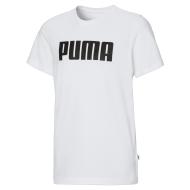 T-shirt Blanc Garçon Puma Essential pas cher