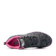 Baskets Grises Femme Skechers Flex Appeal 3.0 vue 4