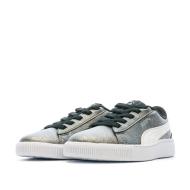 Baskets Grises Fille Puma Vikky V3 vue 6