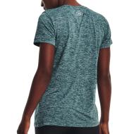 T-shirt Bleu Femme Under Armour Tech Twist vue 2
