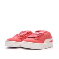 Baskets Rose Femme Puma Suede XL vue 6