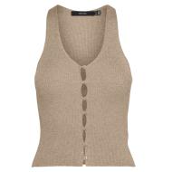 Top Beige Femme Vero Moda Gold pas cher
