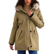 Manteau Kaki Femme Only Liris Fur