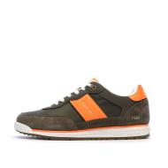 Teddy Smith Men's Brown/Orange Sneakers 120506