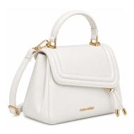 Sac à Bandoulière Blanc Femme Manoukian Melissa pas cher
