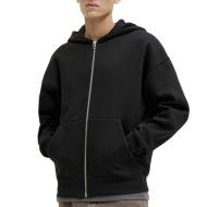 Sweat Zippé Noir Homme Jack & Jones Edge pas cher