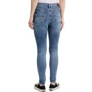 Jean Bleu Skinny Femme Tommy Hilfiger Nora vue 2
