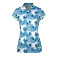 Polo Bleu Femme Puma Watercolor pas cher