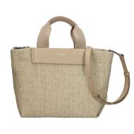 Sac à Bandoulière Beige Femme Calvin Klein Jeans K60K613026 pas cher