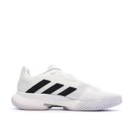 Chaussures de Tennis Blanches Homme Adidas Courtjam Control M vue 2