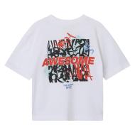 T-shirt Blanc Garçon Name it Jopo vue 2