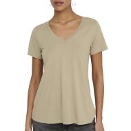 T-Shirt Beige/Doré Femme JDY Dalila
