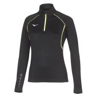 Sweat Noir Femme Mizuno Warmer pas cher