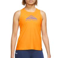 Débardeur Orange Femme Nike Trail Tank pas cher