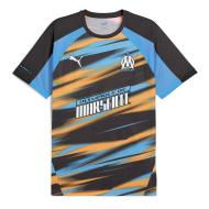 OM Maillot de bain Bleu/Noir/Orange Homme Puma Om Faster