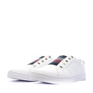 Baskets Blanches femmes Tommy Hilfiger Elastic Slip On vue 2