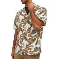 Chemisette Écru Homme Jack & Jones Resort Floral