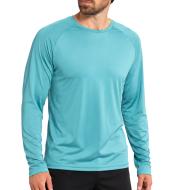 T-Shirt Manches Longues Bleu Homme Rukka Muosto pas cher