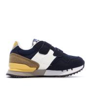 Marineblaue Sneaker für Mädchen von Pepe Jeans London Band Ansicht 2