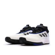Chaussures de basketball Blanches/Noires Enfant Adidas Ownthegame vue 6